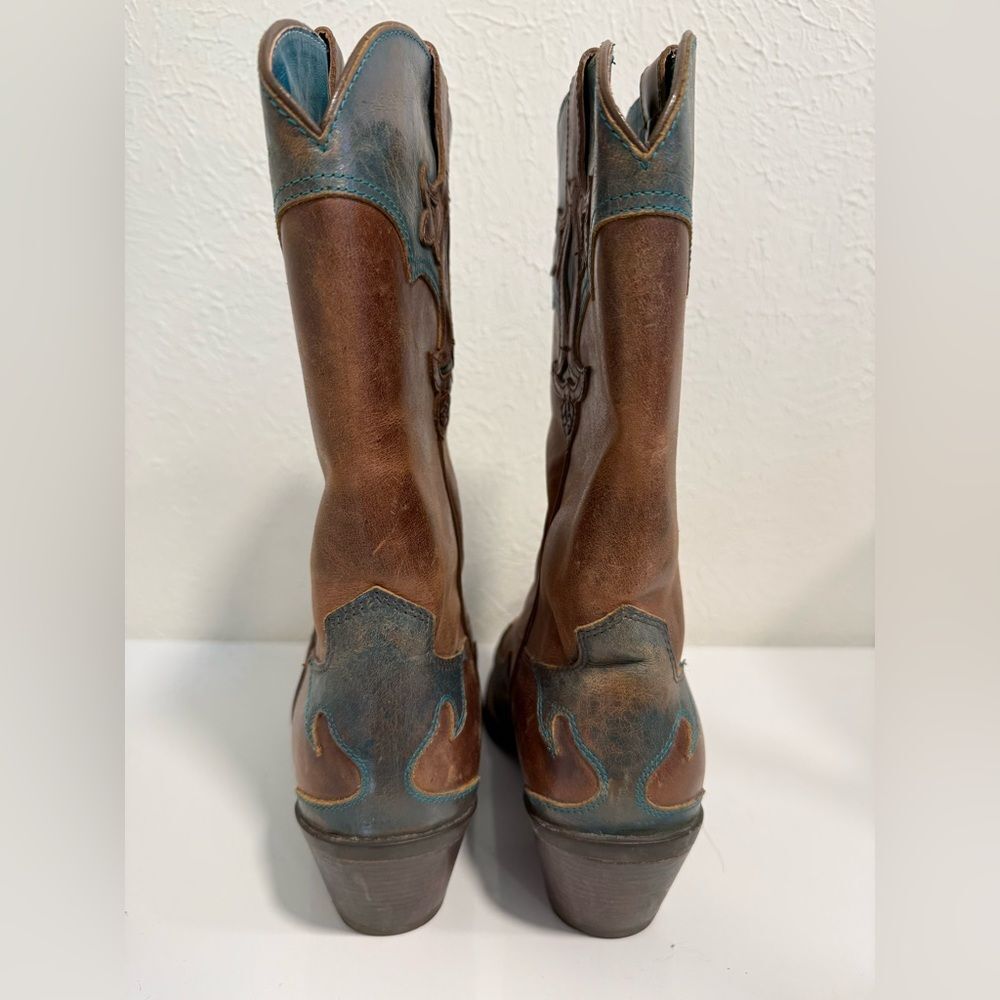 ARIAT Adelaide Western Boots – Women’s Size 8 – Leather Cowboy Boots – VGUC - Picture 4 of 6